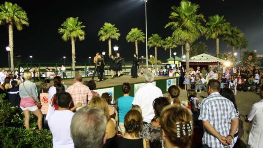 Un espectáculo en las instalaciones del hipódromo.