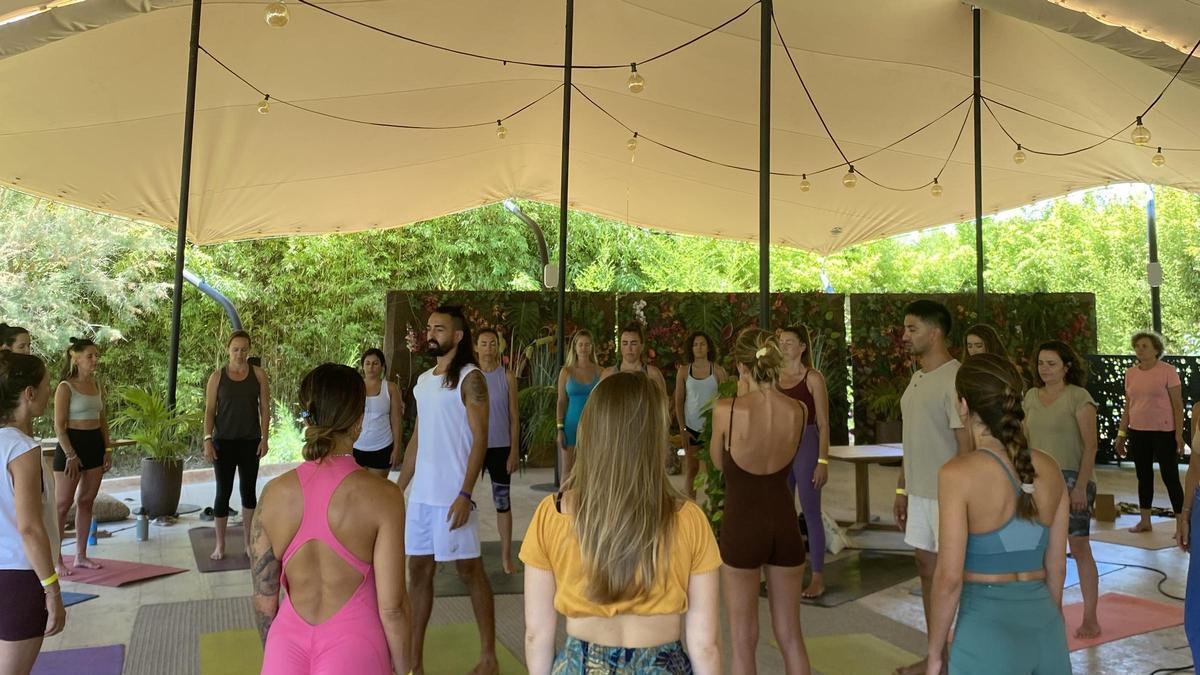 Día Mundial del Yoga el año pasado.