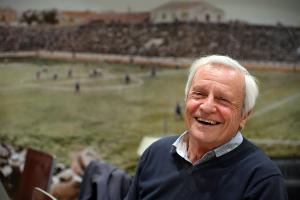 El exportero del Barça Pere Valentí Mora recuerda el 0-5 al Madrid en el 74