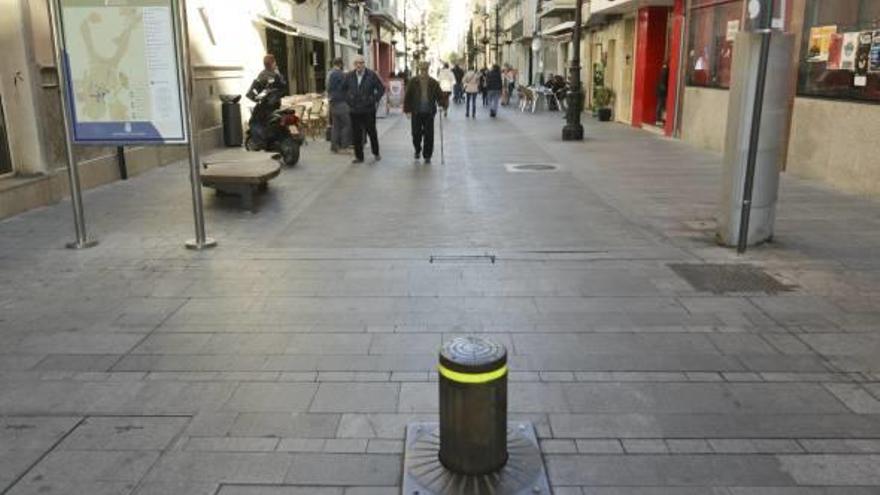 Gandia recupera el carácter peatonal de las calles en el centro y en el Prado