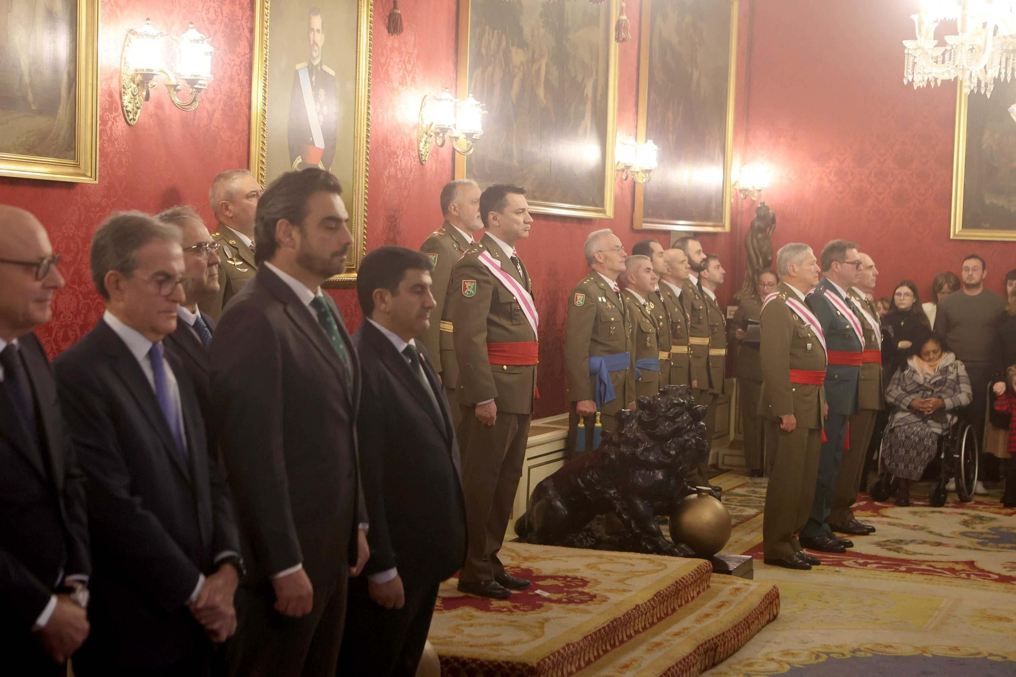 Pascua militar en el Palacio de Capitanía de A Coruña