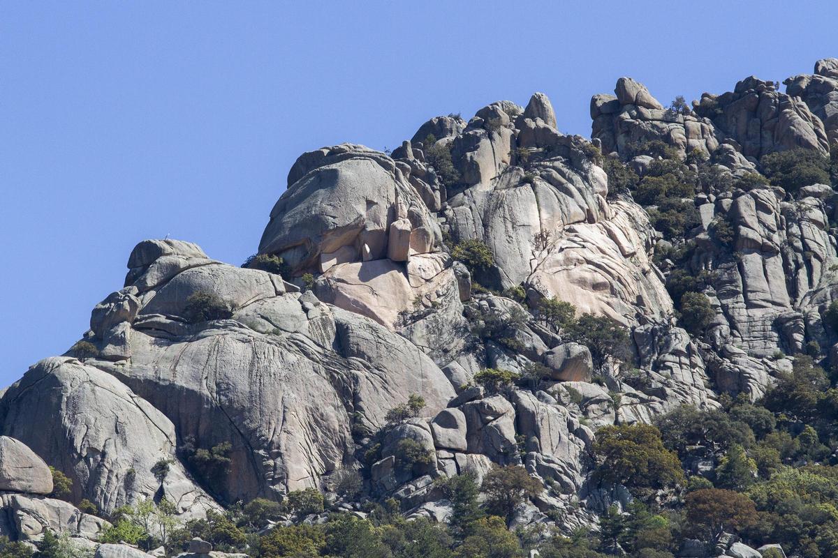 Vista de La Pedriza, en el término municipal de Manzanares el Real, en Madrid.