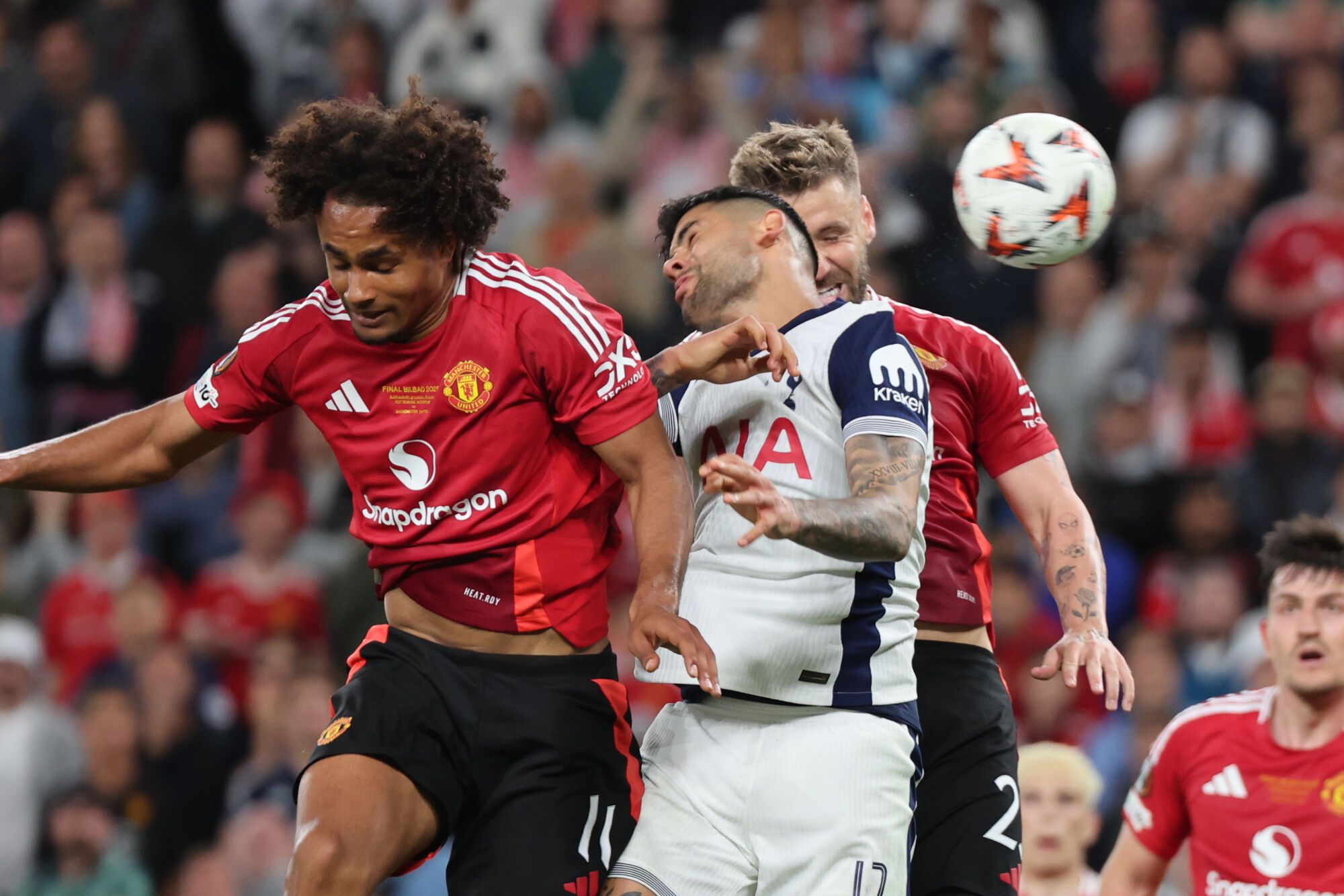 Final de la Europa League: Tottenham Hotspur - Manchester United.