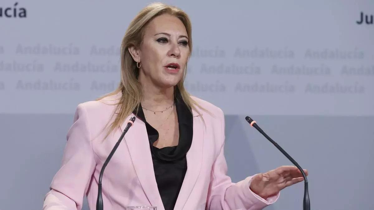 La consejera de Economía, Hacienda y Fondos Europeos, Carolina España.