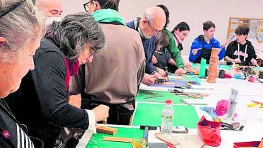 Classe magistral de calçat artesà per Aldanondoyfdez a l’Igualada Fashion Lab | ARXIU PARTICULAR