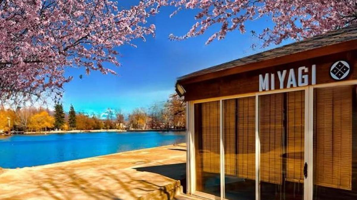La façana del restaurant japonès Miyagi
