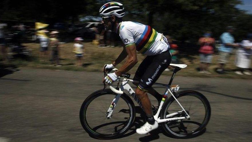 Valverde llevará el dorsal número 1 en la Vuelta que empieza el sábado