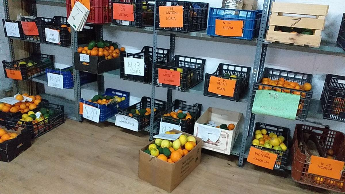 Organització al local de Naturalment