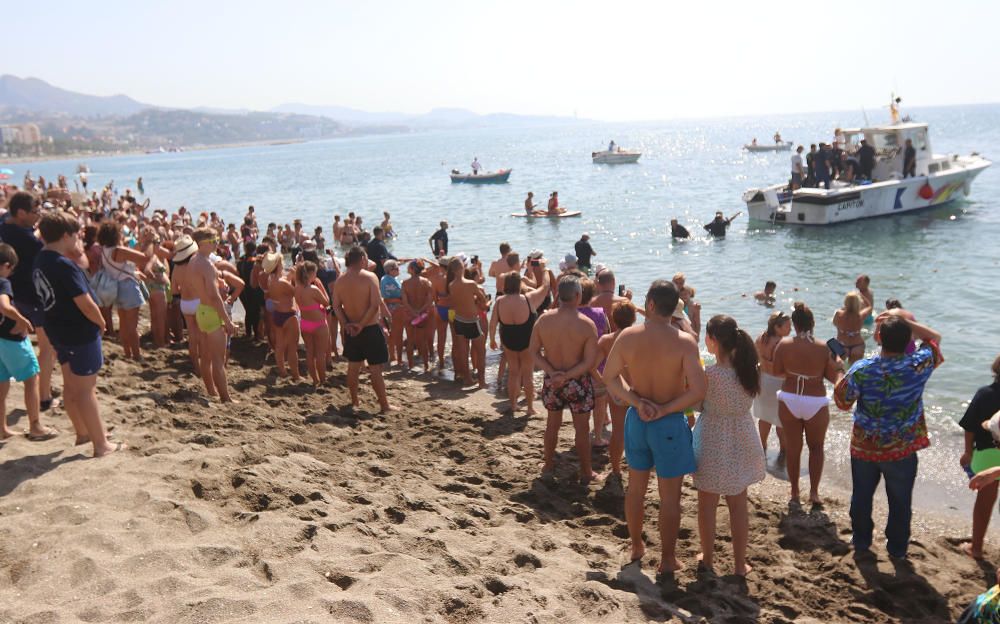 Desembarco de la Virgen del Carmen de los submarinistas