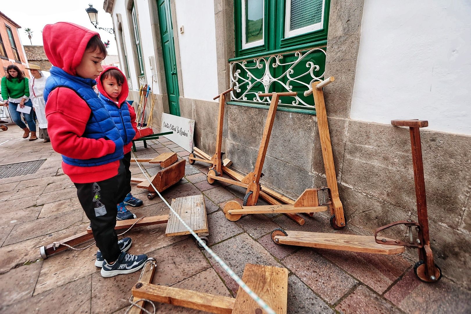 Granadilla recrea en sus calles una jornada de tradiciones