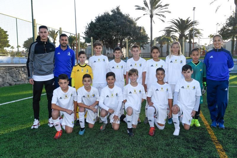 25-01-20  DEPORTES. CAMPOS DE FUTBOL DE LA ZONA DEPORTIVA DEL PARQUE SUR EN  MASPALOMAS. MASPALOMAS. SAN BARTOLOME DE TIRAJANA.  Maspalomas-Carrizal (alevines).  Fotos: Juan Castro.  | 25/01/2020 | Fotógrafo: Juan Carlos Castro