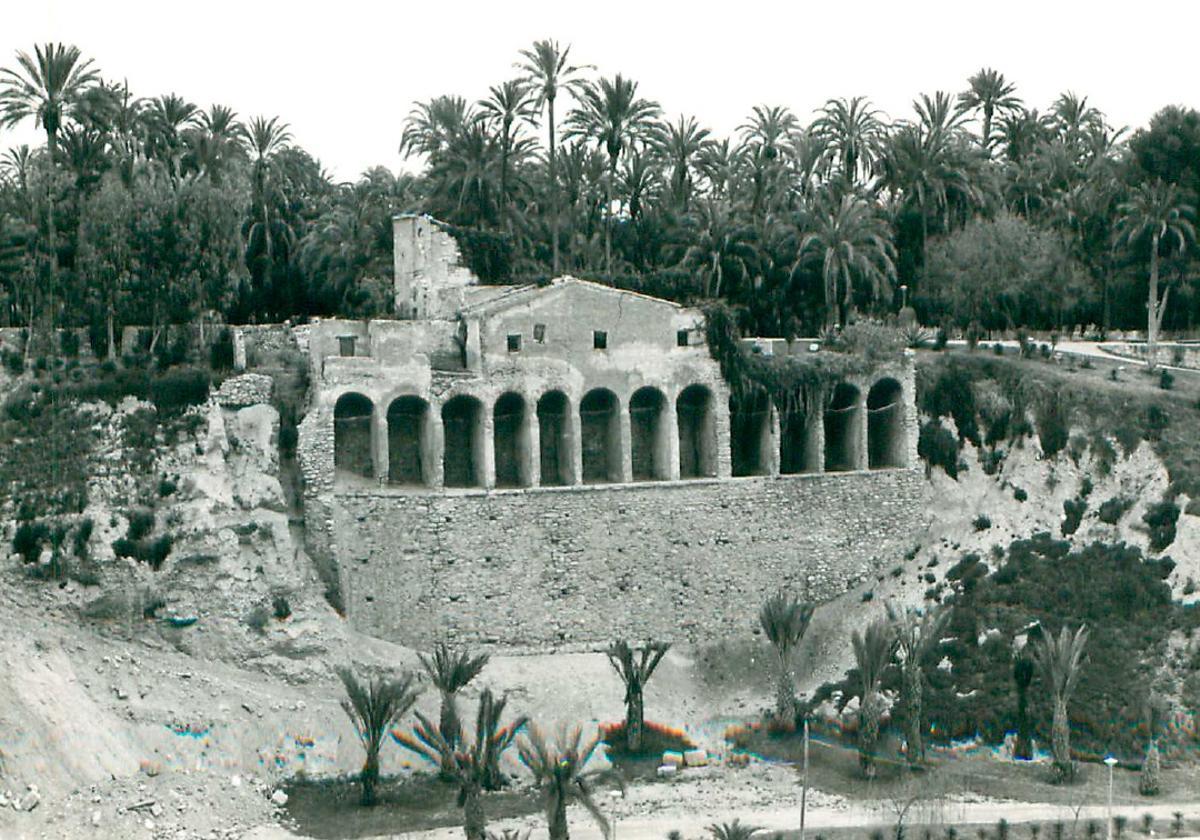 Molí del Real en estat ruïnós el 1977.