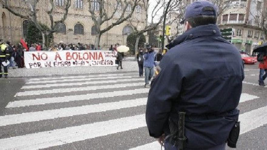 Manifestación en Zaragoza