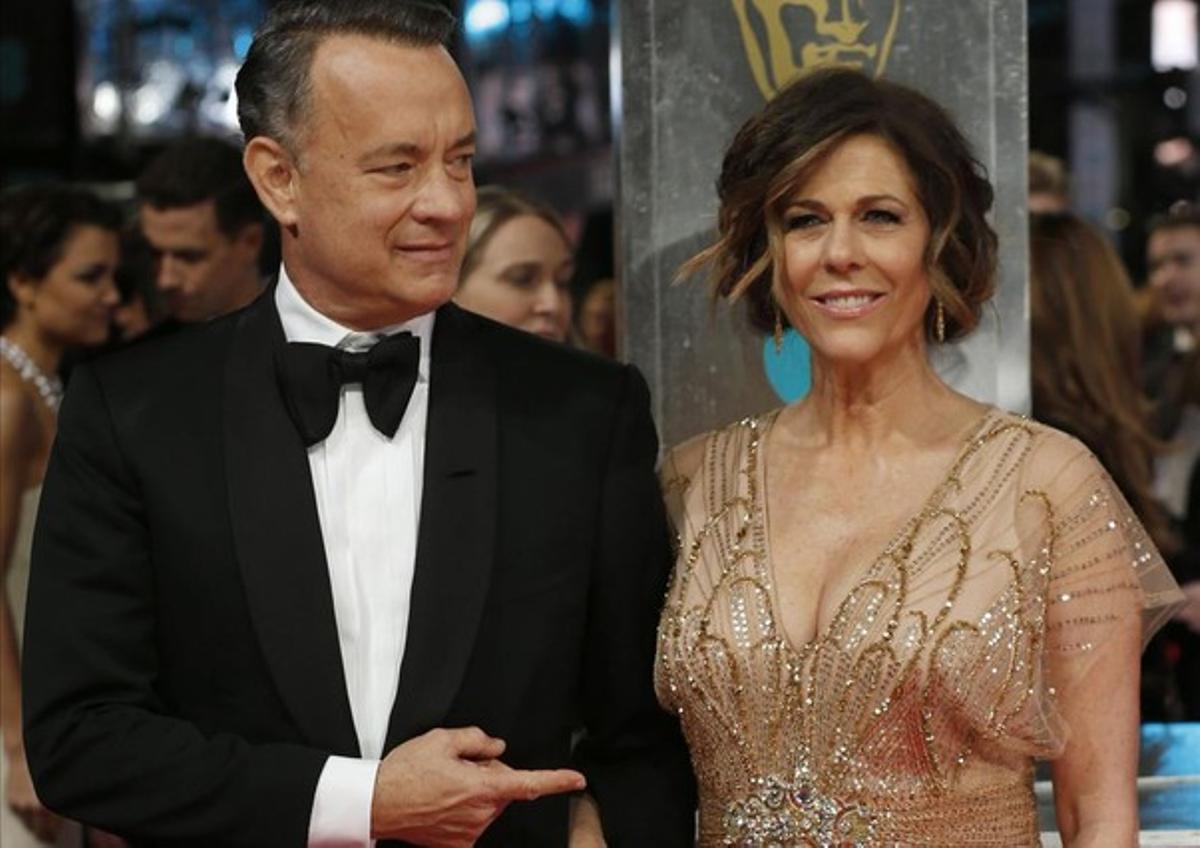 Tom Hanks i la seva dona, Rita Wilson.