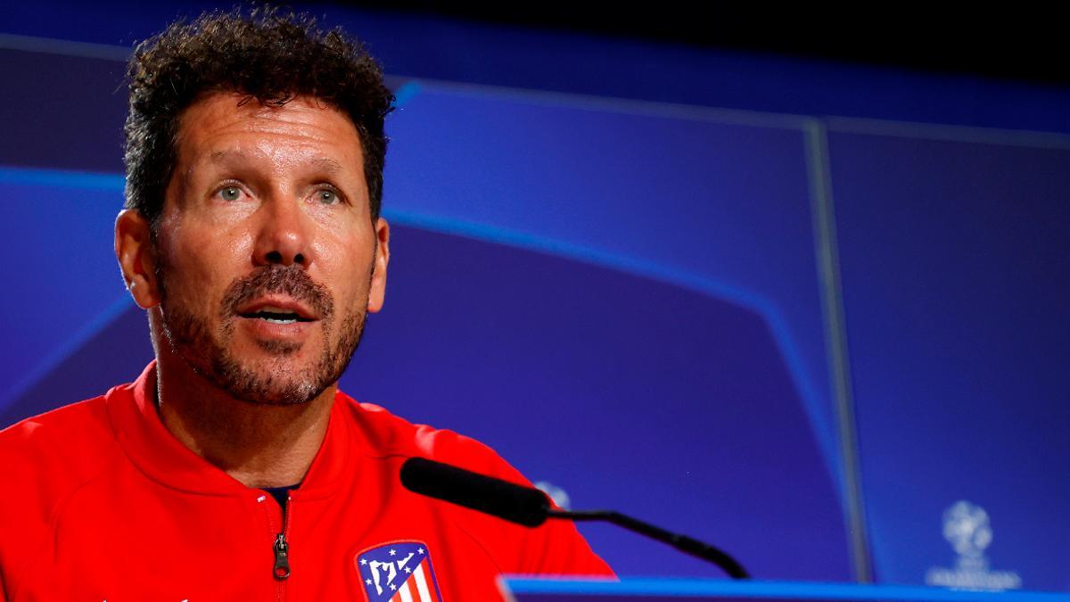 Simeone analiza cómo llega el Atlético al encuentro contra el Porto