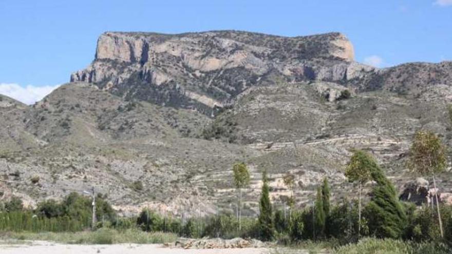 Los montañeros quedaron atrapados en la zona de la vía Ferrata de la sierra del Cid.
