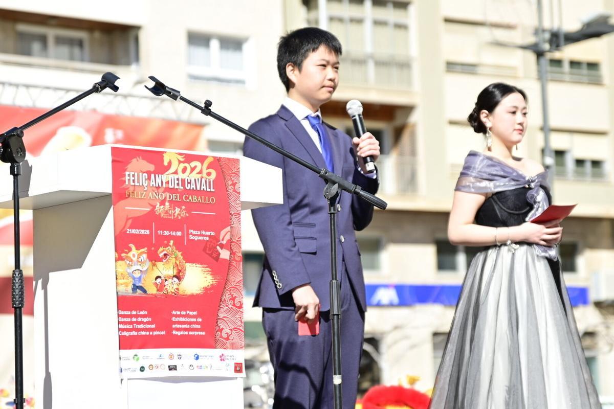 Las imágenes de la celebración del Año Nuevo chino en Castelló.