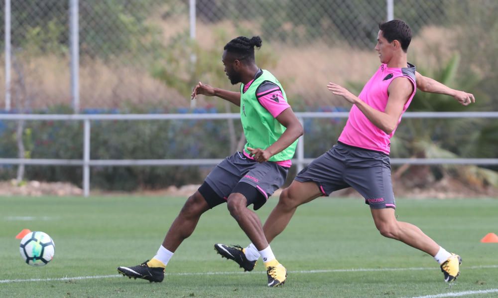 Primer entrenamiento de Lucik con el Levante