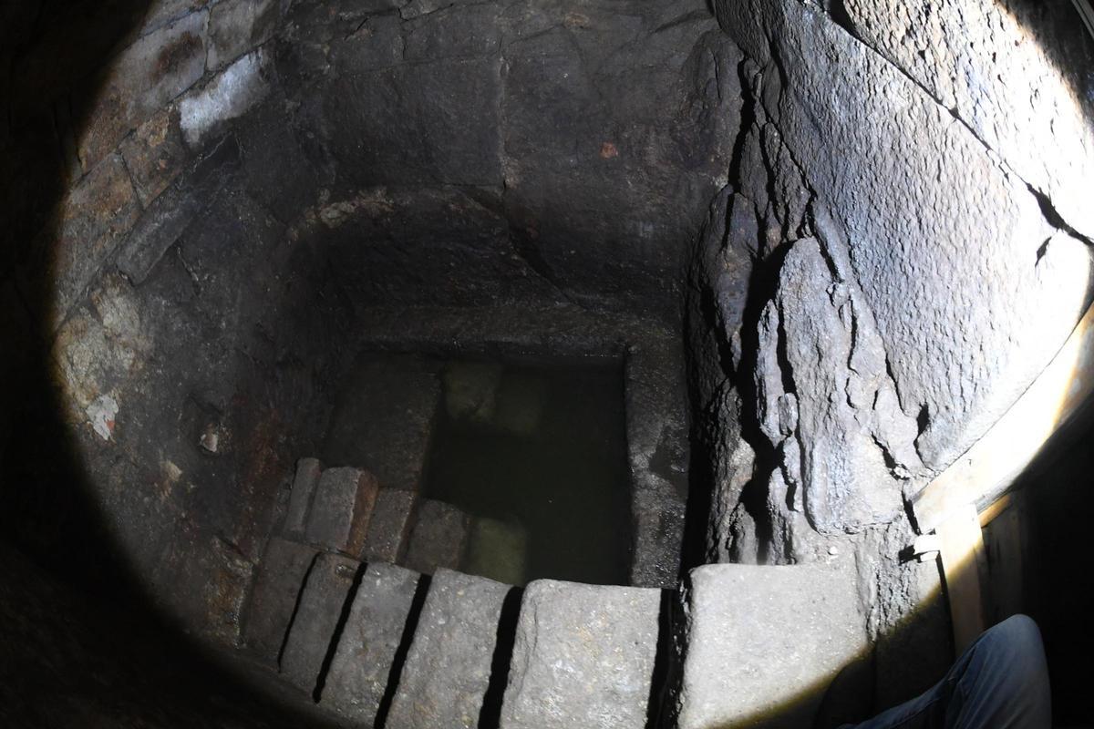 Una 'mikvé' en una casa de la calle Sinagoga de A Coruña