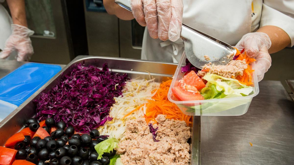 Recetas a base de verduras, hortalizas y fruta de proveedores locales.