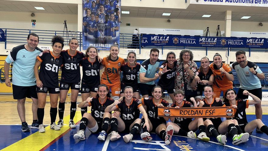 El STV Roldán se lleva el primer asalto de la semifinal por el título (1-2)