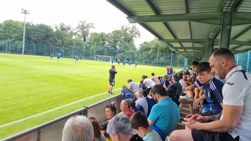 Vídeo: Así fue el primer entrenamiento de la pretemporada del Real Oviedo