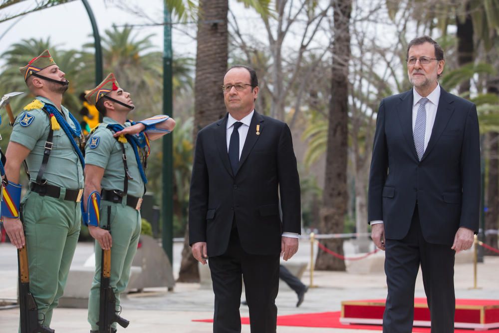 RAJOY RECIBE A HOLLANDE EN MÁLAGA PARA ...