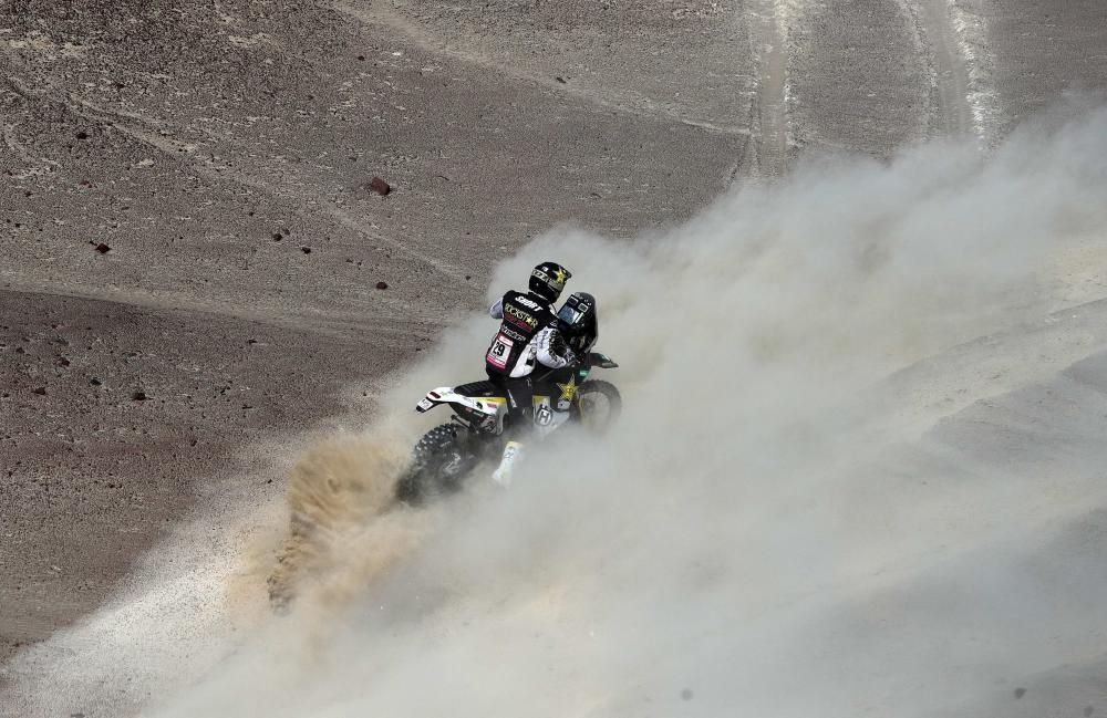 Las imágenes de la novena etapa del Dakar