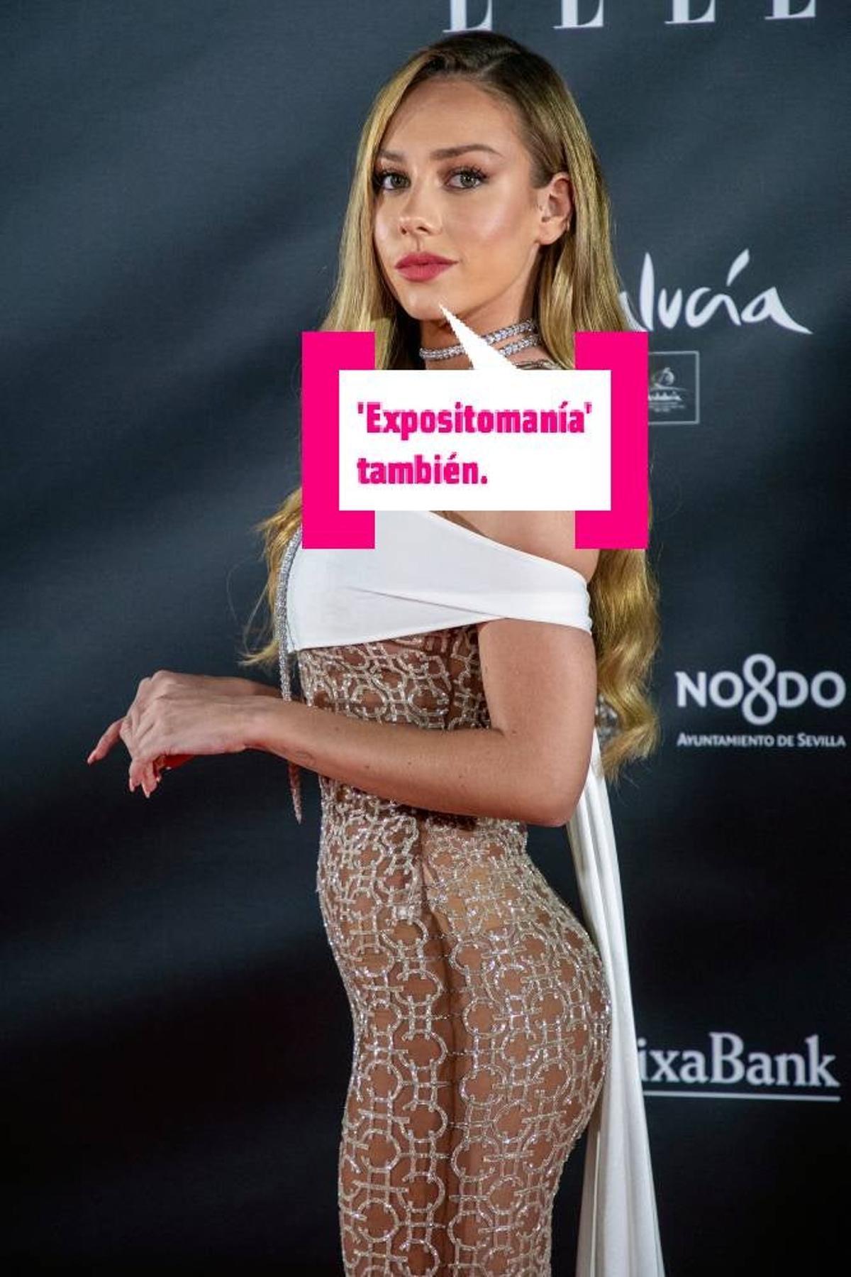 Ester Expósito en el photocall de una entrega de premios