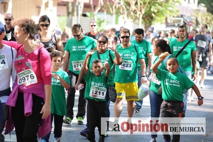 2.000 personas marchan contra el cáncer en Murcia