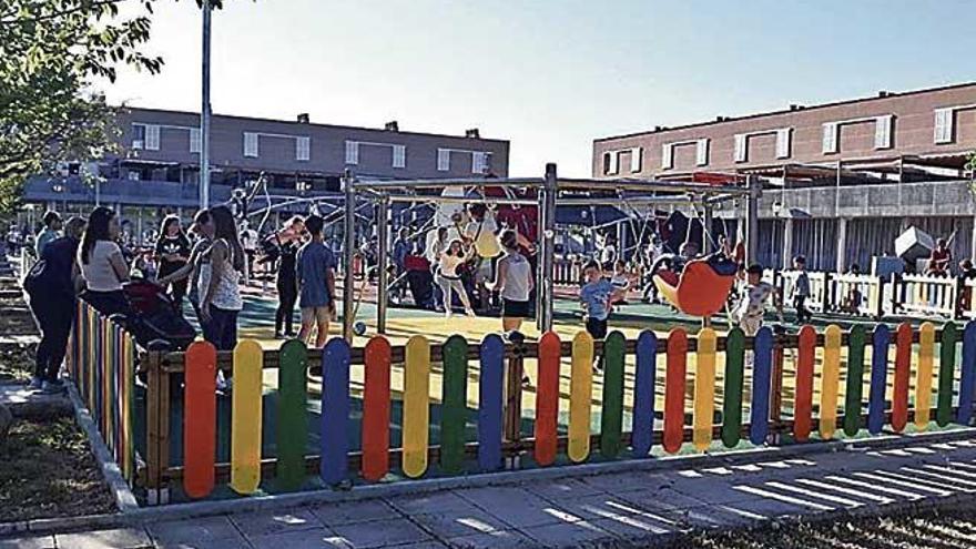 Nuevo parque infantil en Galatzó