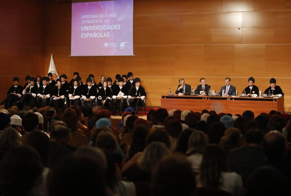 Apertura del curso académico de la Politècnica a cargo de Felipe VI