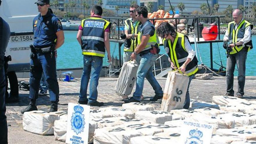 La ´operación Peñajara´ intercepta en el mar cocaína valorada en 70 millones