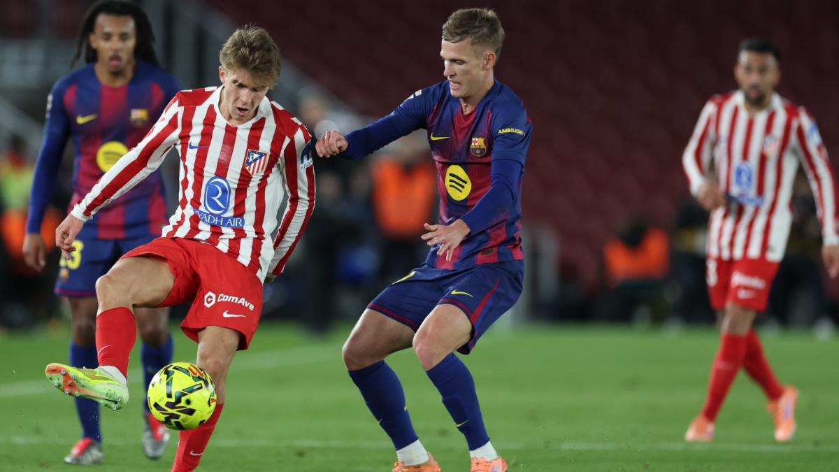 Olmo, goleador y lesionado