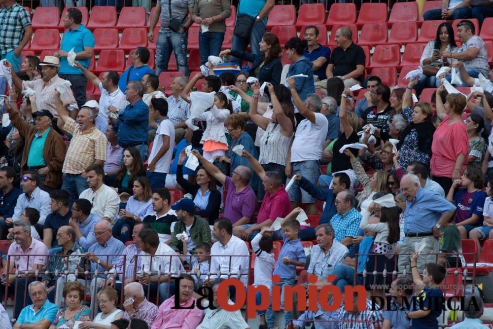 Ambiente en la novillada de la prensa de Murcia