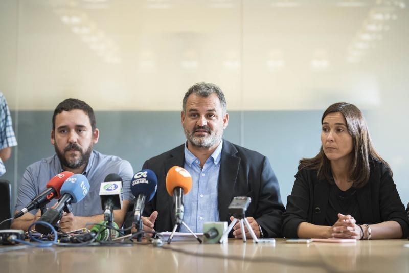 Junta de portavoces de La Laguna contra Zebenzuí González