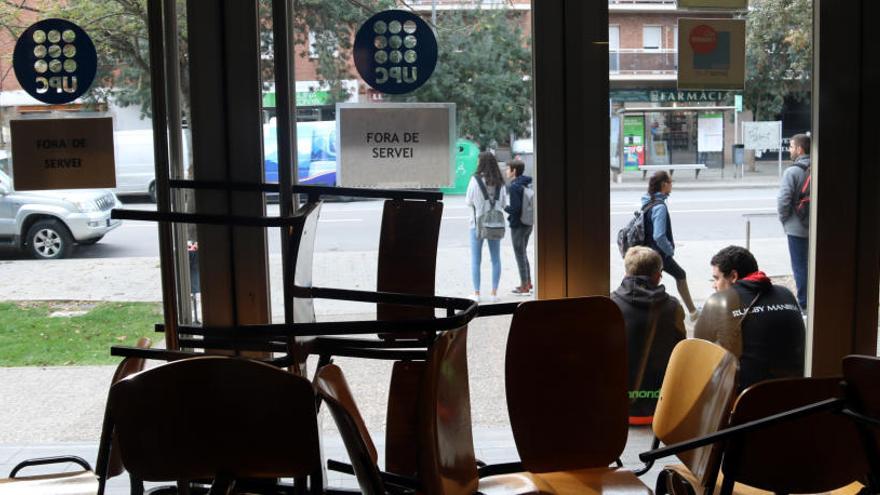 La porta d&#039;entrada a la UPC Manresa.