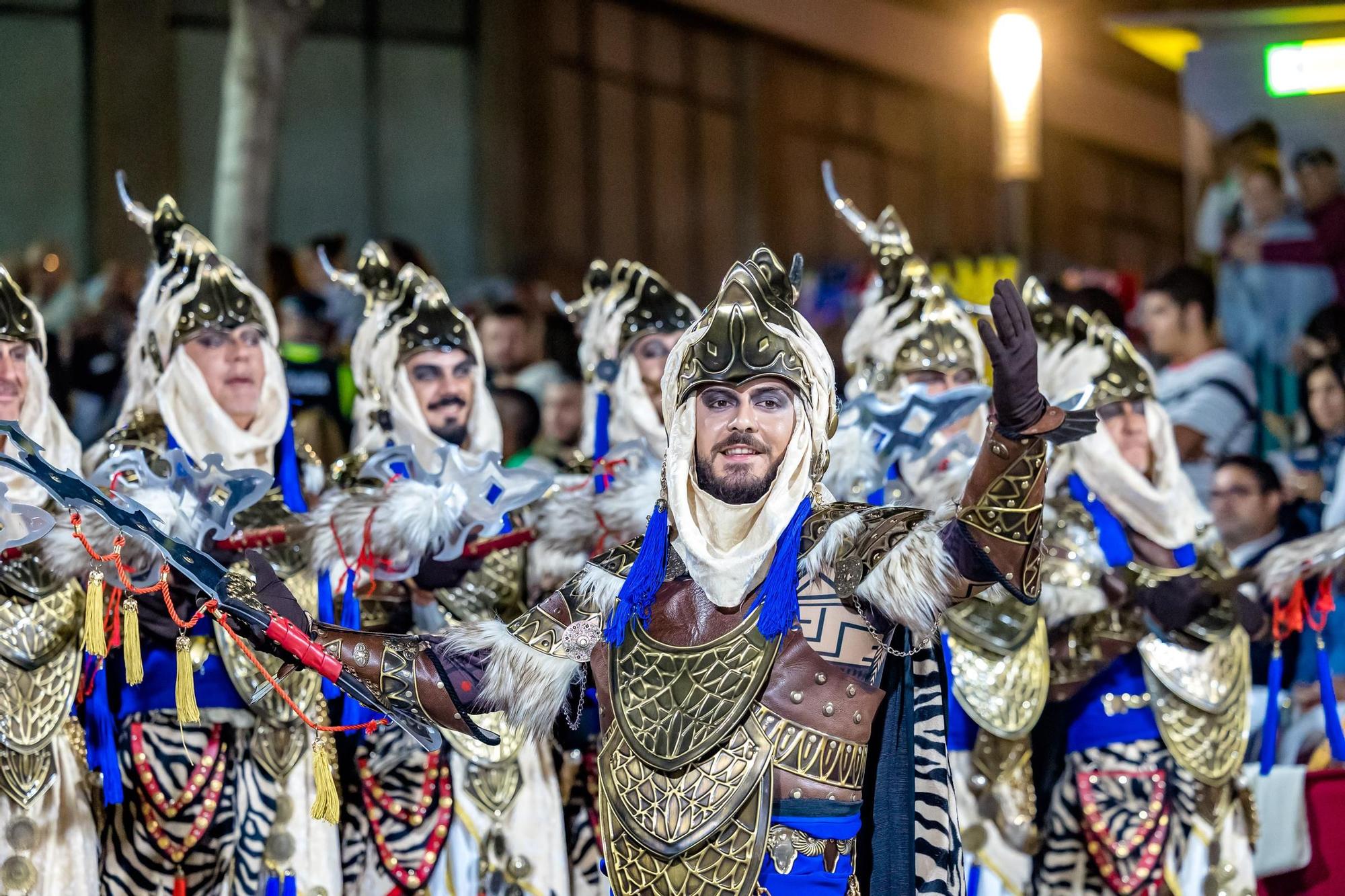 Desfile de Moros y Cristianos en Calp