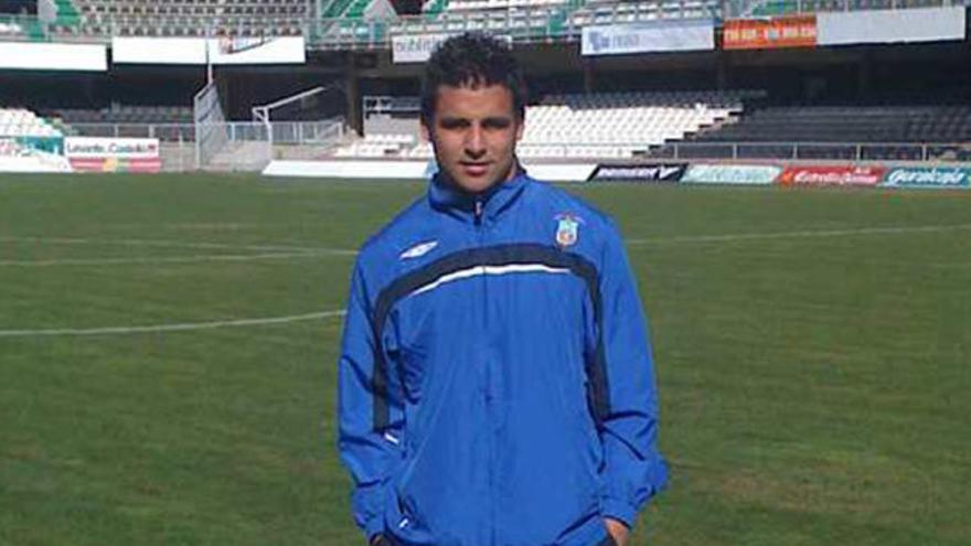Pau Núñez en el Estadio de Castalia recientemente.
