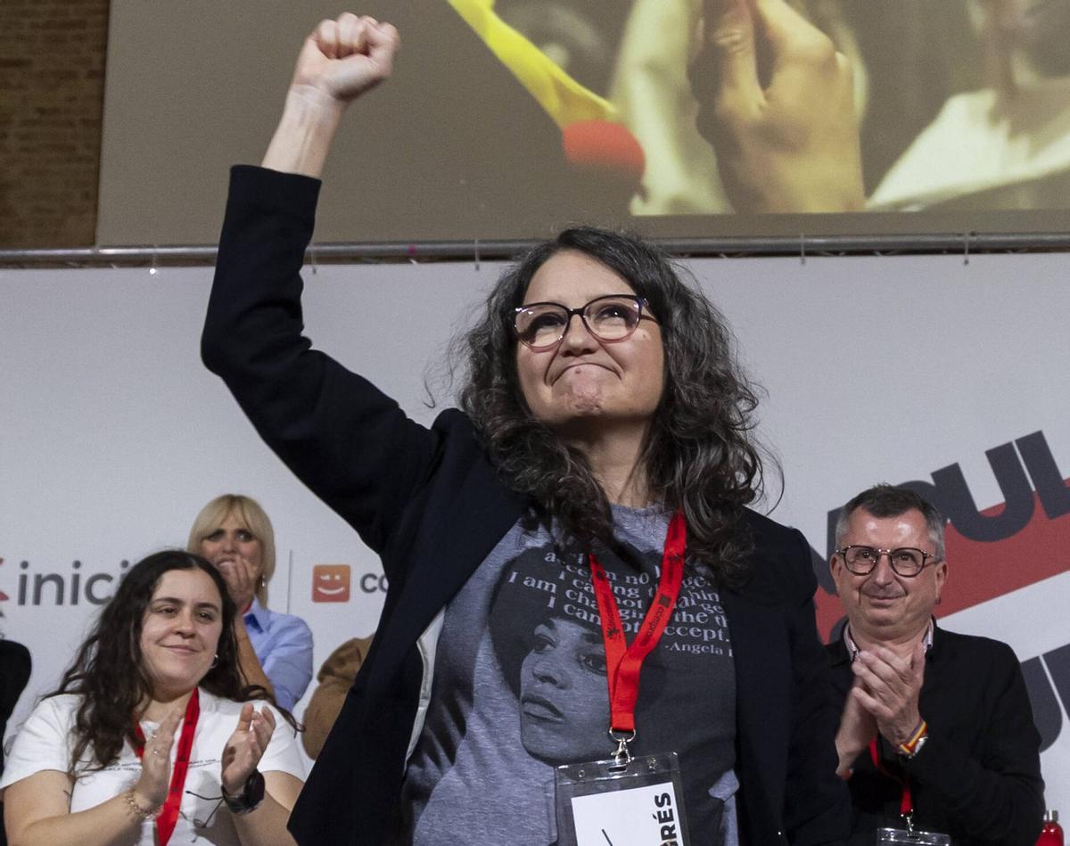 Oltra torna a la primera línia política per lluitar per l’alcaldia de València