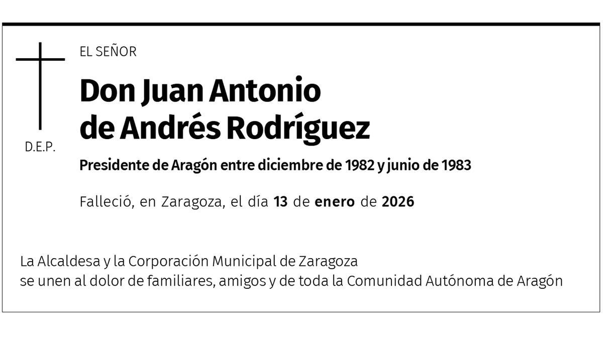 Juan Antonio de Andrés Rodríguez