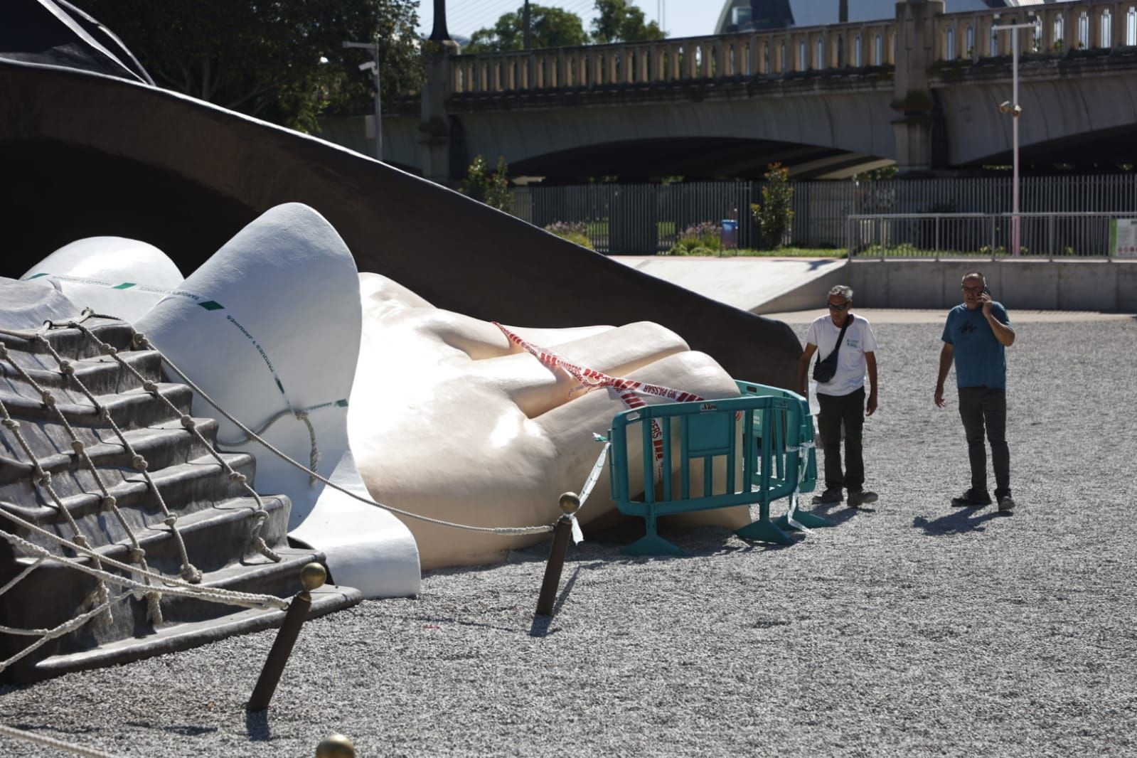 Cierre de una parte del Gulliver tras quedar atrapado un niño