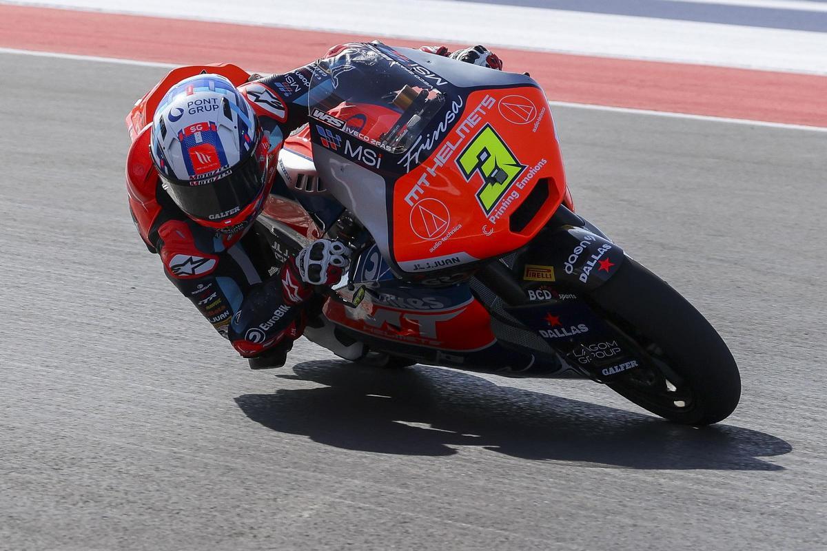 Sergio García Dols en Moto2.