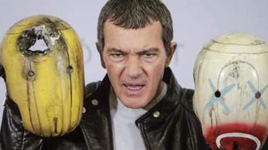 Antonio Banderas, el día de la presentación en Madrid de «Autómatas».