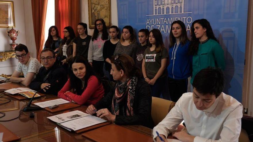 Presentación del proyecto en el Ayuntamiento.