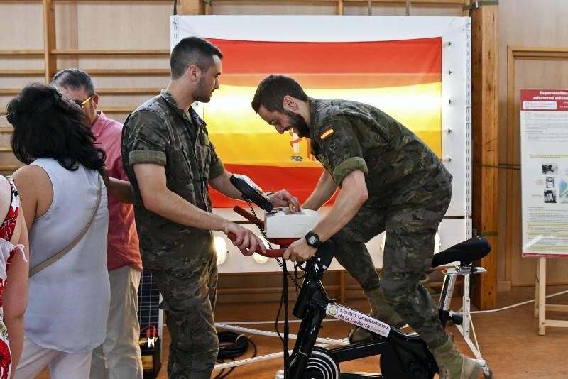 Jornada de puertas abiertas en la Academia General Militar