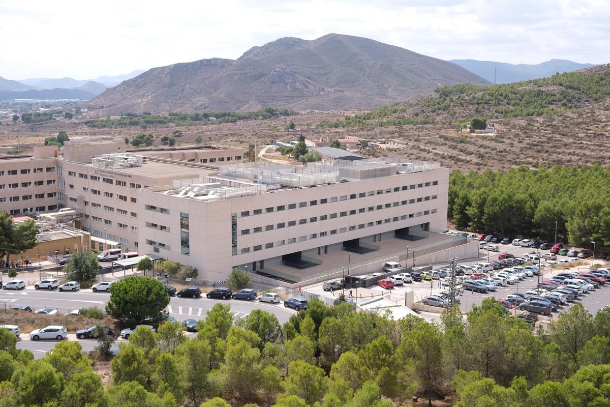 El Hospital de Elda, en imagen de archivo.