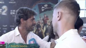 Rodolfo Sancho ignora al reportero de Tardear