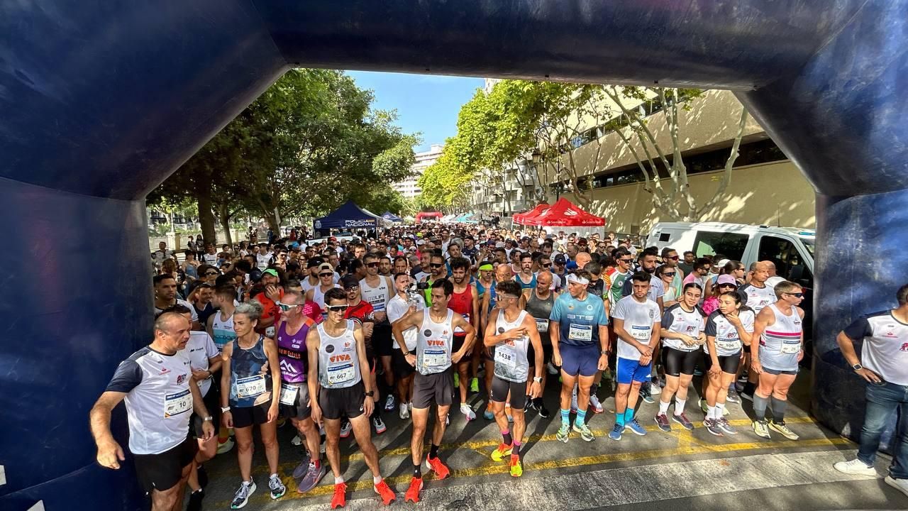 Éxito de la carrera solidaria 'Ruta 091' de Palma
