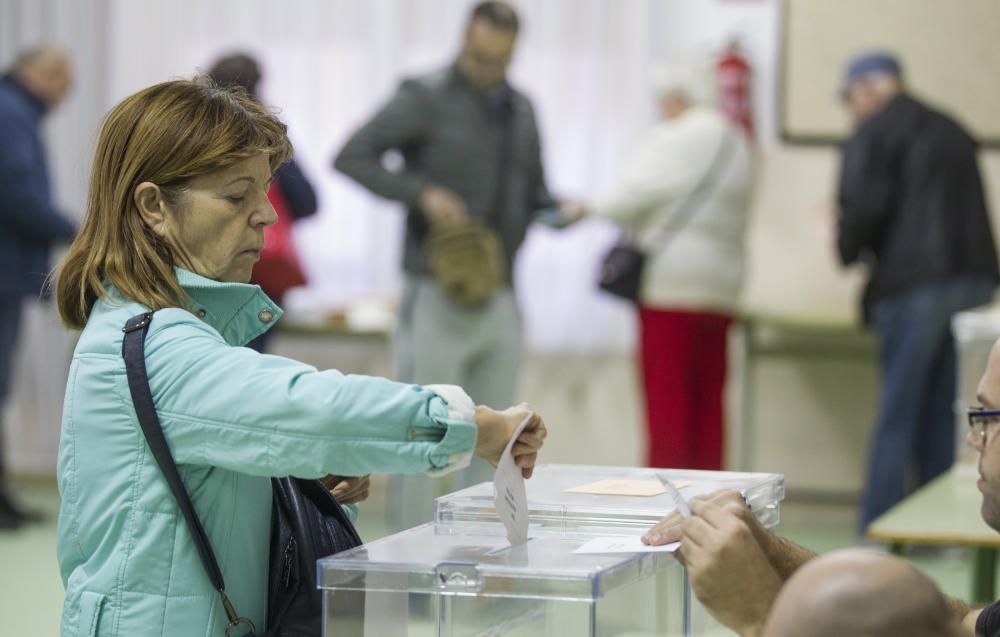 Elecciones generales 10-N: Jornada electoral en Alicante